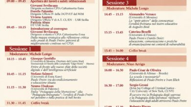 Photo of Il CPIA Caltanissetta-Enna “Paulo Freire” inaugura la nuova intitolazione con un convegno internazionale sull’educazione degli adulti
